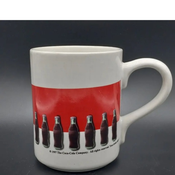 Vintage Coca-Cola Cup, Coke, Coffee Cup, 1997 Dinnerware, Mug, Gibson Houseware - Picture 4 of 8